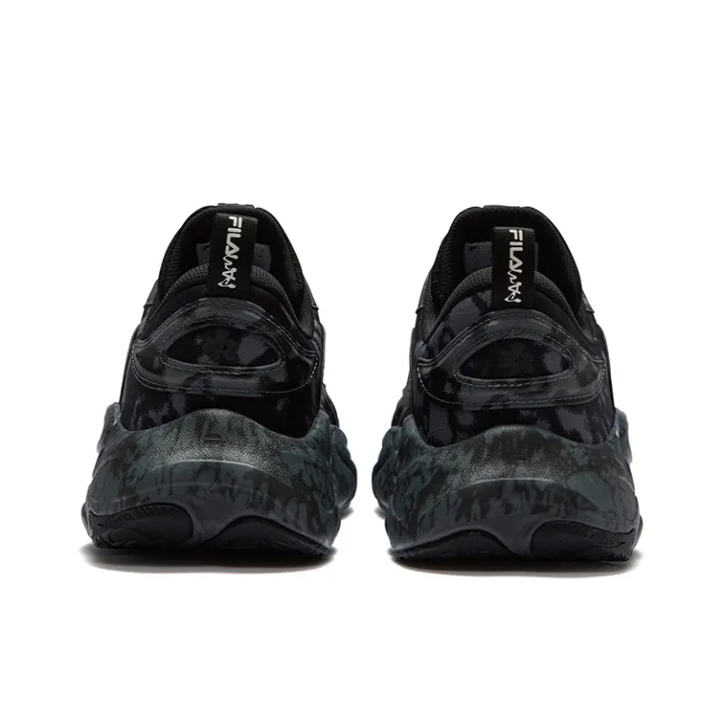 FILA FUSION FORCE X P.A.M. Gravity Shoes Low Top Running Shoes Men's Gray Black-3