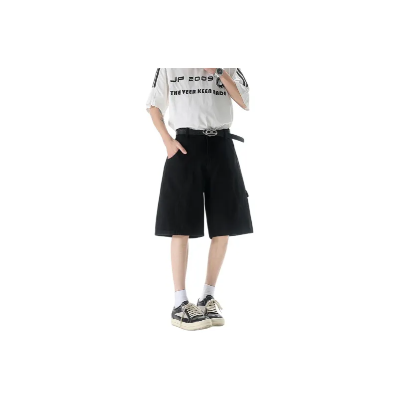 CHARLIE GOLF Denim Shorts Unisex-0