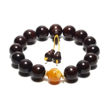 Crabs Pterocarpus Bracelets Unisex