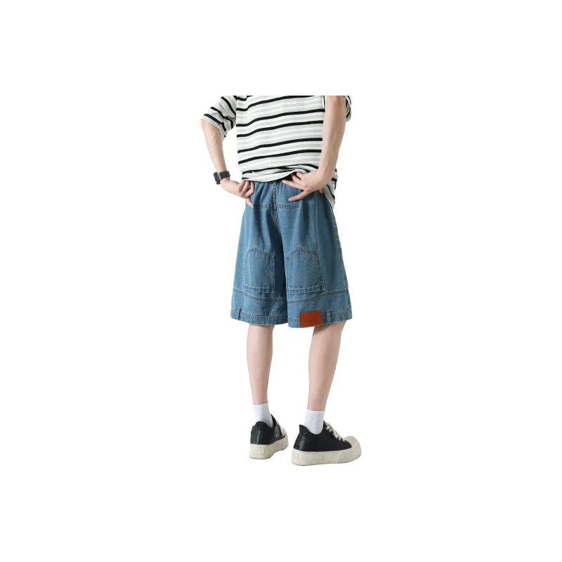 FAKE VINTAGE Denim Shorts Unisex-7