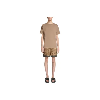 DRIES VAN NOTEN Pattern Printed Drawstring Swim Shorts