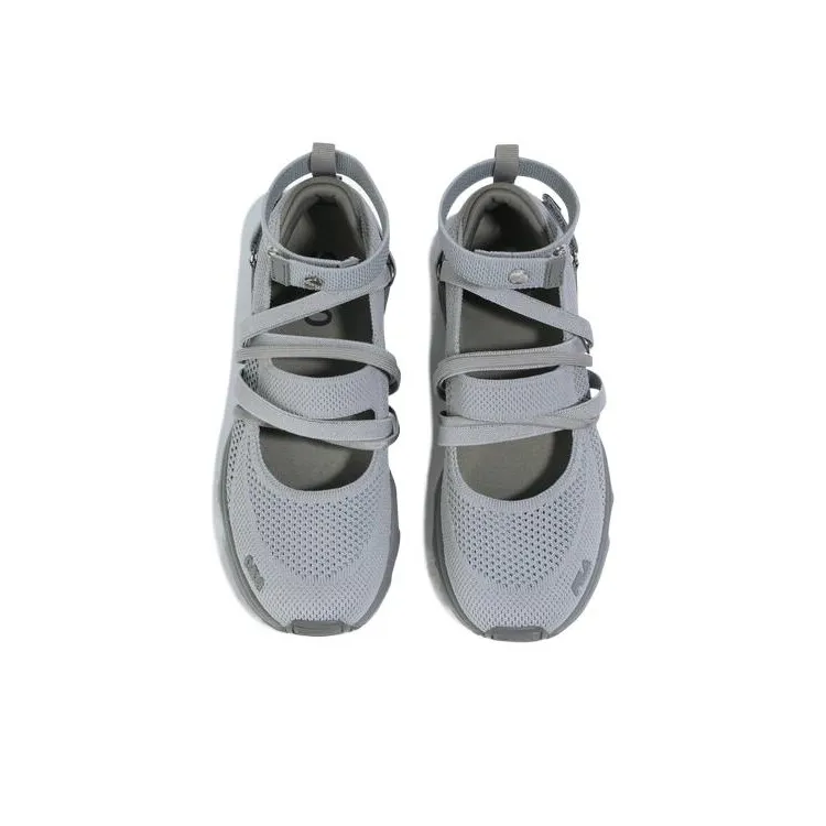 OJOS x FILA X OJOS RGB FEAR 3.0 MJ One Strap Sandals Unisex Gray-3