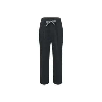 URBAN REVIVO Casual Pants Men Dark Gray