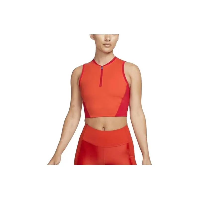 Nike Tank Tops Women's Orange Red-0