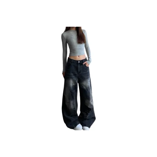 PISYPOX Jeans Unisex Black