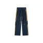 Navy Blue Yellow Stripes