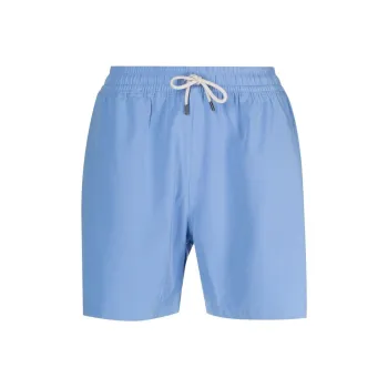 Polo Ralph Lauren Logo Embroidered Drawstring Swim Shorts
