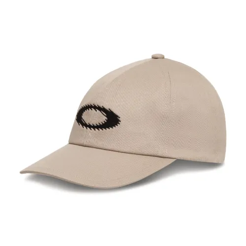 Oakley Cotton Baseball Caps Unisex Khaki