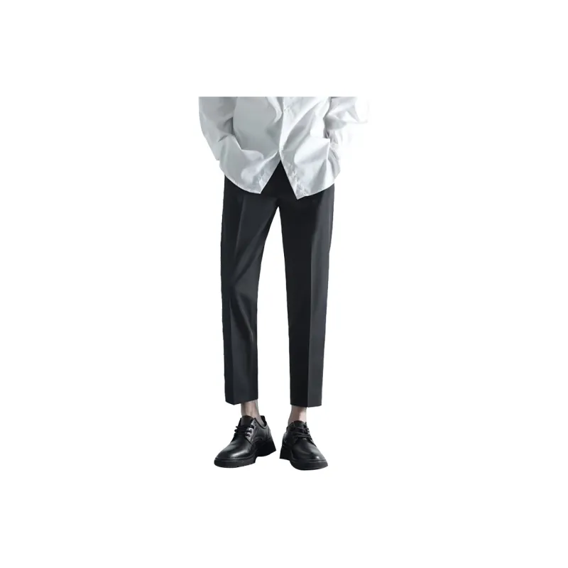 AMANDA BY Casual Pants Summer Men's Black-0