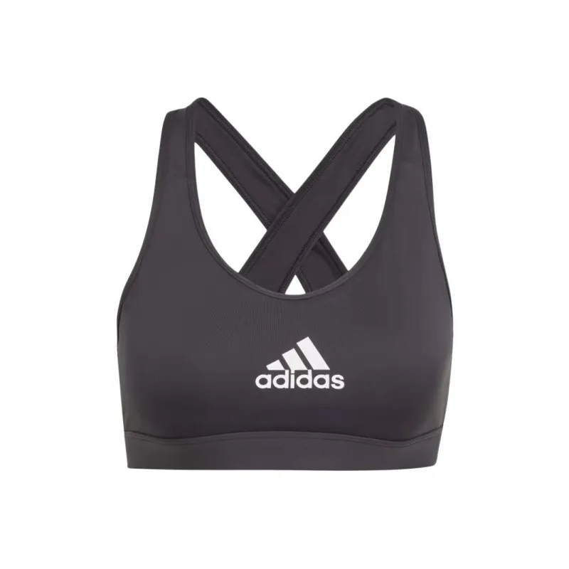 Adidas Free Shipping With AdiClub PowerReact Train Medium Support Bra-0