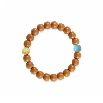 Memories Monkey Head Walnut Bracelets Unisex