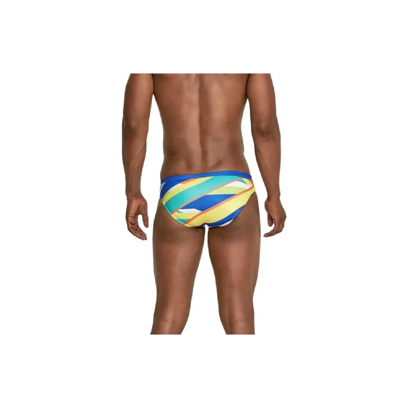 Speedo Men's Printed One Brief Cobalt Blue Swimming Shorts Men's-66