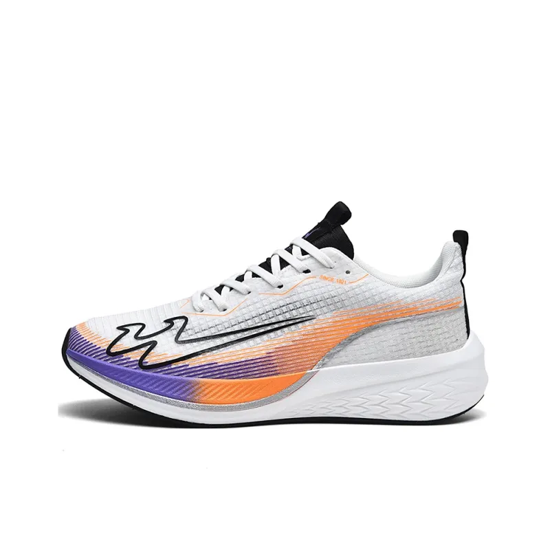 Binary Cushioning Rebound Support Lightweight Breathable Slip Resistant Low Top Running Shoes Men's-0