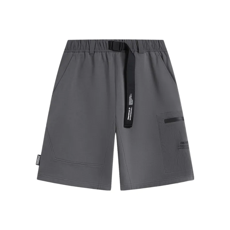 LiNing Casual Shorts Men's Thunderstorm Gray-0