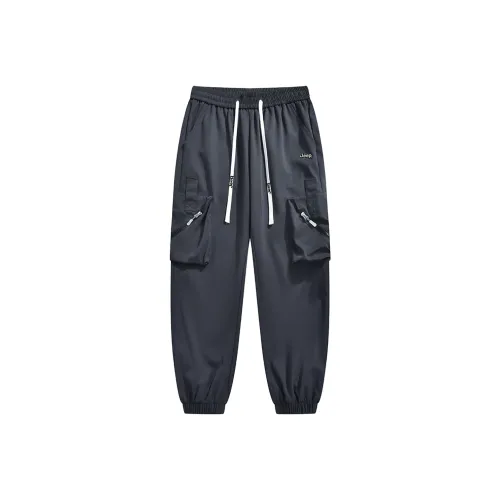 Jeep Lace Up Elastic Cuff Casual Pants Unisex