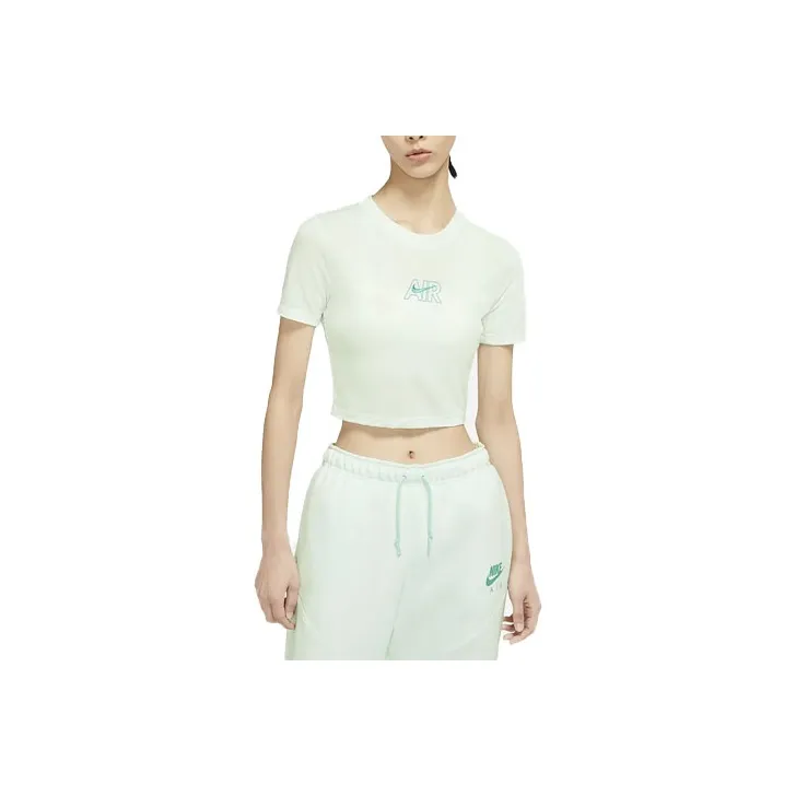 Nike T Shirt Women's Light Green-0