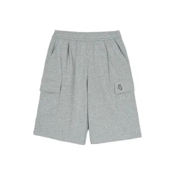 MLB SS25 Cargo Shorts Unisex Heather Gray