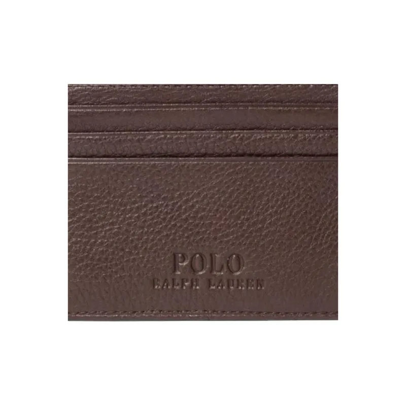 Ralph Lauren Leather Card Holder Men's Brown-2