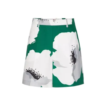 Valentino Casual Shorts Men's Green