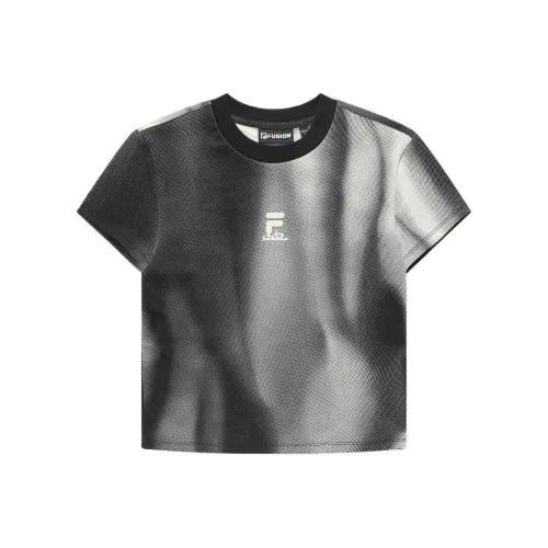 FILA FUSION URBAN TECHFILA FUSION X T Shirt Women's Jet Black