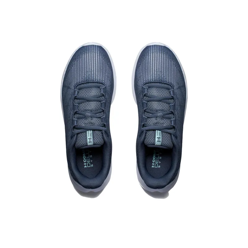 Under Armour Charged Speed Swift Anti Slip Wear Resistant Low Top Casual Running Shoes Women's Blue-3
