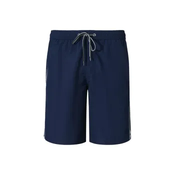 EMPORIO ARMANI SS24 Beach Shorts Men's Dark Blue