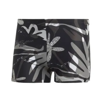Adidas Sportswear FLORAL GRAPHIC SWIM BOXERS Swimming Shorts Men's Black