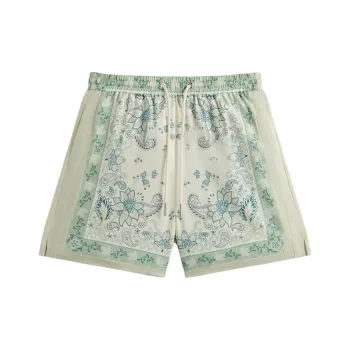 KITH 101 Vintage Floral Bandana Active Short
