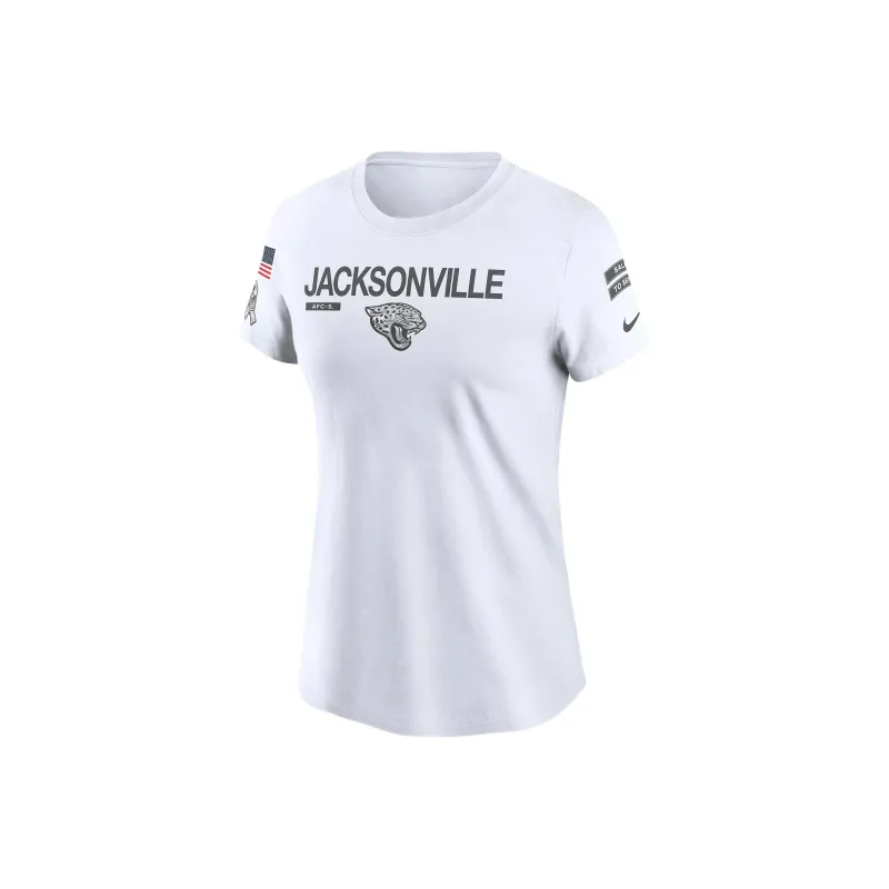Nike Jacksonville Jaguars Salute To Service Legend Women's Nike Nfl T Shirt-0