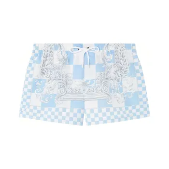 VERSACE Swimming Shorts Men Light Blue