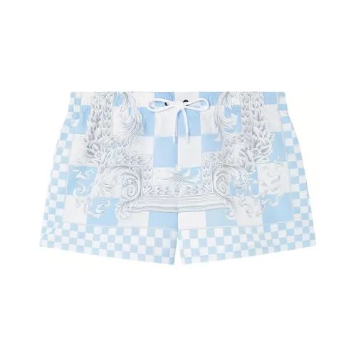 VERSACE Swimming Shorts Men Light Blue