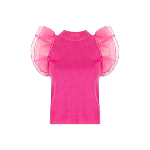 KARL LAGERFELD / Karl Lagerfeld Jeans Puff-sleeve High-neck Top
