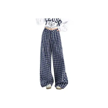 Fakeyoung Casual Pants Unisex Blue