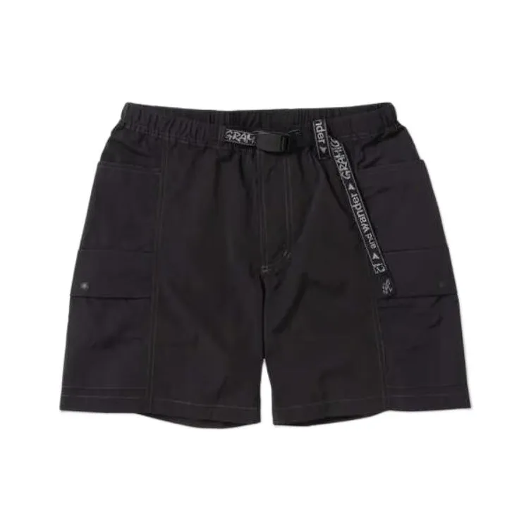And Wander x Gramicci SS24 Casual Shorts Unisex Black-0