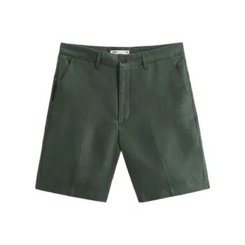 ZARA Casual Shorts Men's Gray Green