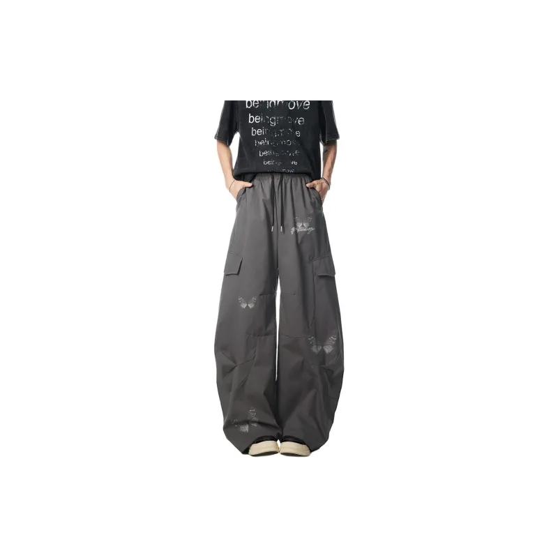 Qnxeey Casual Pants Unisex-0