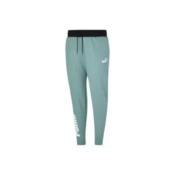 PUMA Power Colorblock Casual Pants Men's Mineral Blue