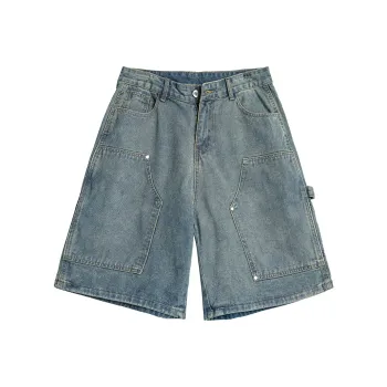 SWAMP AREA Denim Shorts Unisex