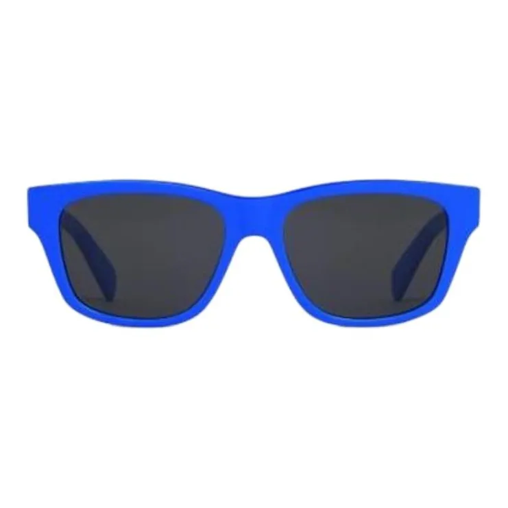 CELINE Acetate Square Sunglasses Unisex Blue-1