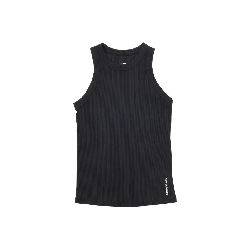 New Balance Perfect Rib Tank Tops Women's Black-0
