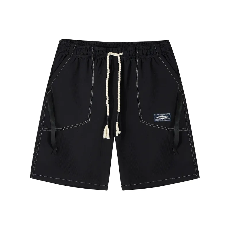 PANMAX Casual Shorts Men's Black-0