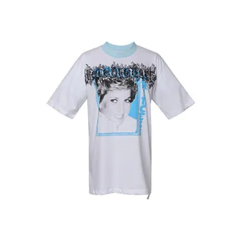 OFF WHITE Drop Shoulder Sleeve T Shirt Women's White