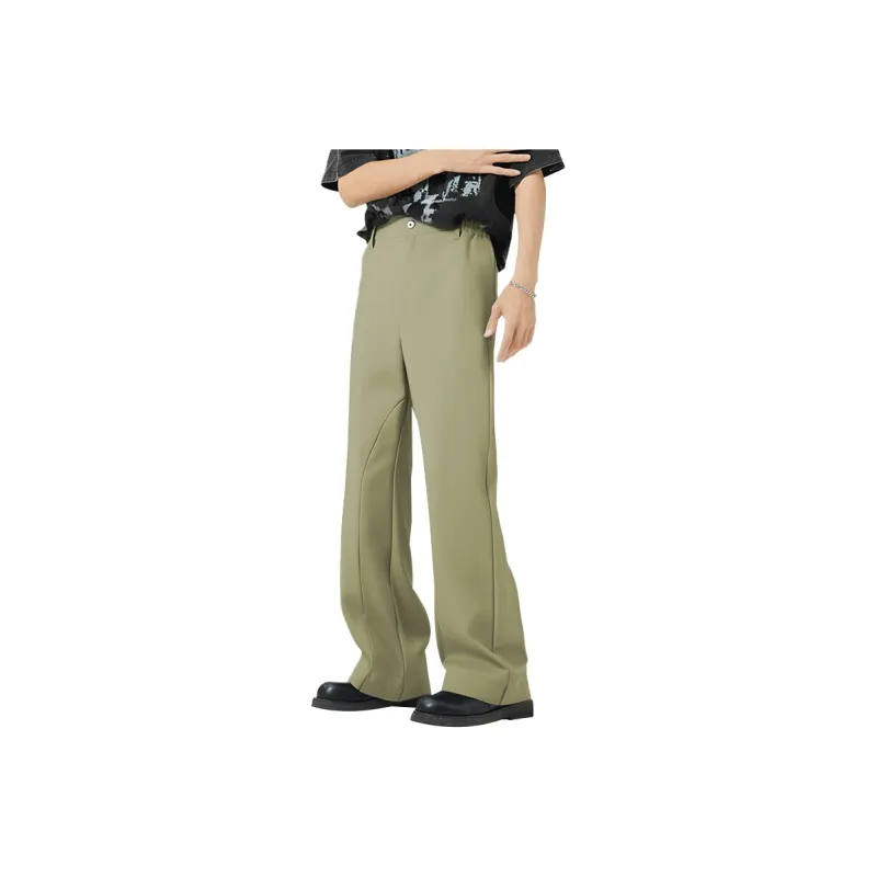 FORCEPULR Suit Trouser Unisex Pea Green-1