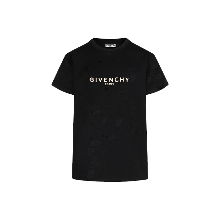 【送料&関税込】Givenchy Ringer T-shirt Givenchy Logo Short-Sleeve Ringer T-Shirt | Neiman Marcus