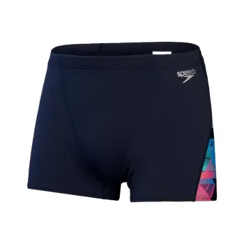 Speedo Digi V-Cut Aquashort Swimming Shorts Men Black