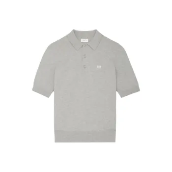 CELINE SS25 Polo Shirt Men's Light Gray