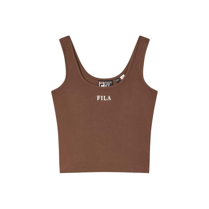 FILA Tank Top Women's Dried Milk Umber-0