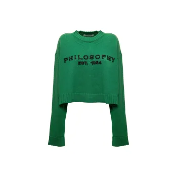 PHILOSOPHY DI LORENZO SERAFINI FW22 Sweater Women's Green