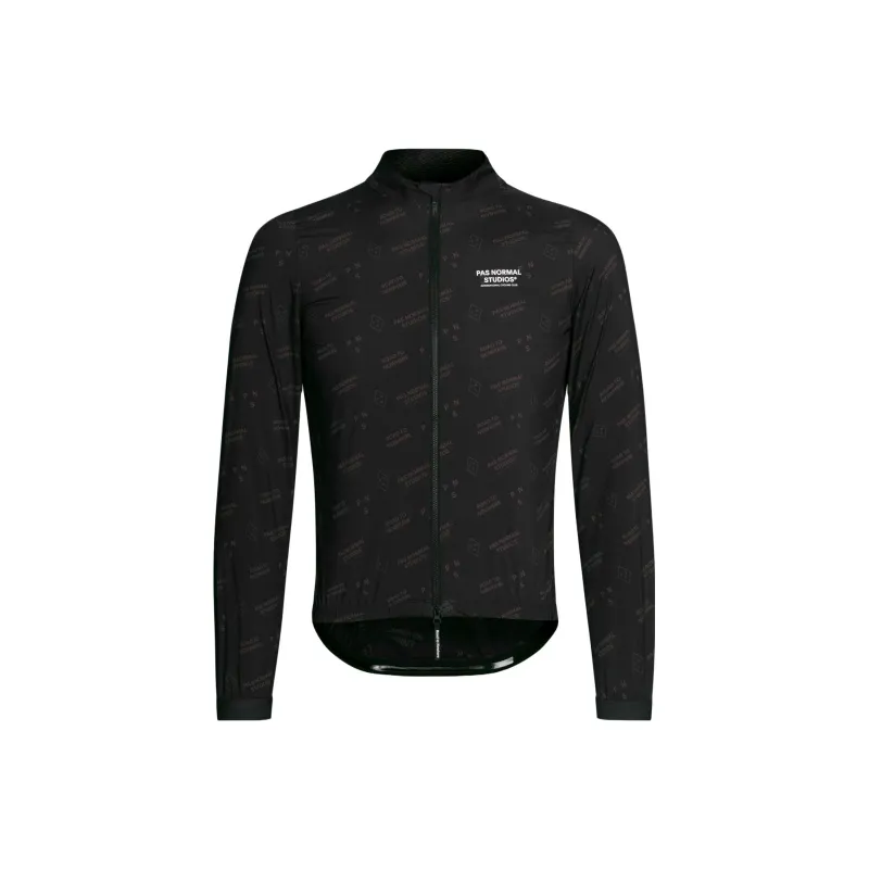 PAS NORMAL STUDIOS Mechanism Late Drop Cycling Clothing Men's Black Patterned/Black Contrast-0