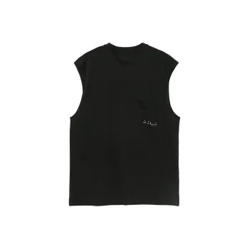 A head of Agua Tank Tops Women's Black